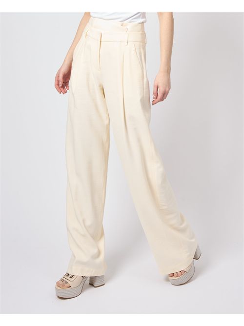 Manila Grace viscose trousers MANILA GRACE | P111VUMA332